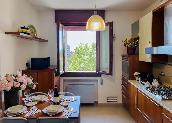 Apartmán Con Vista Citta Vicino Stazione Di 10 Min Da Venezia *